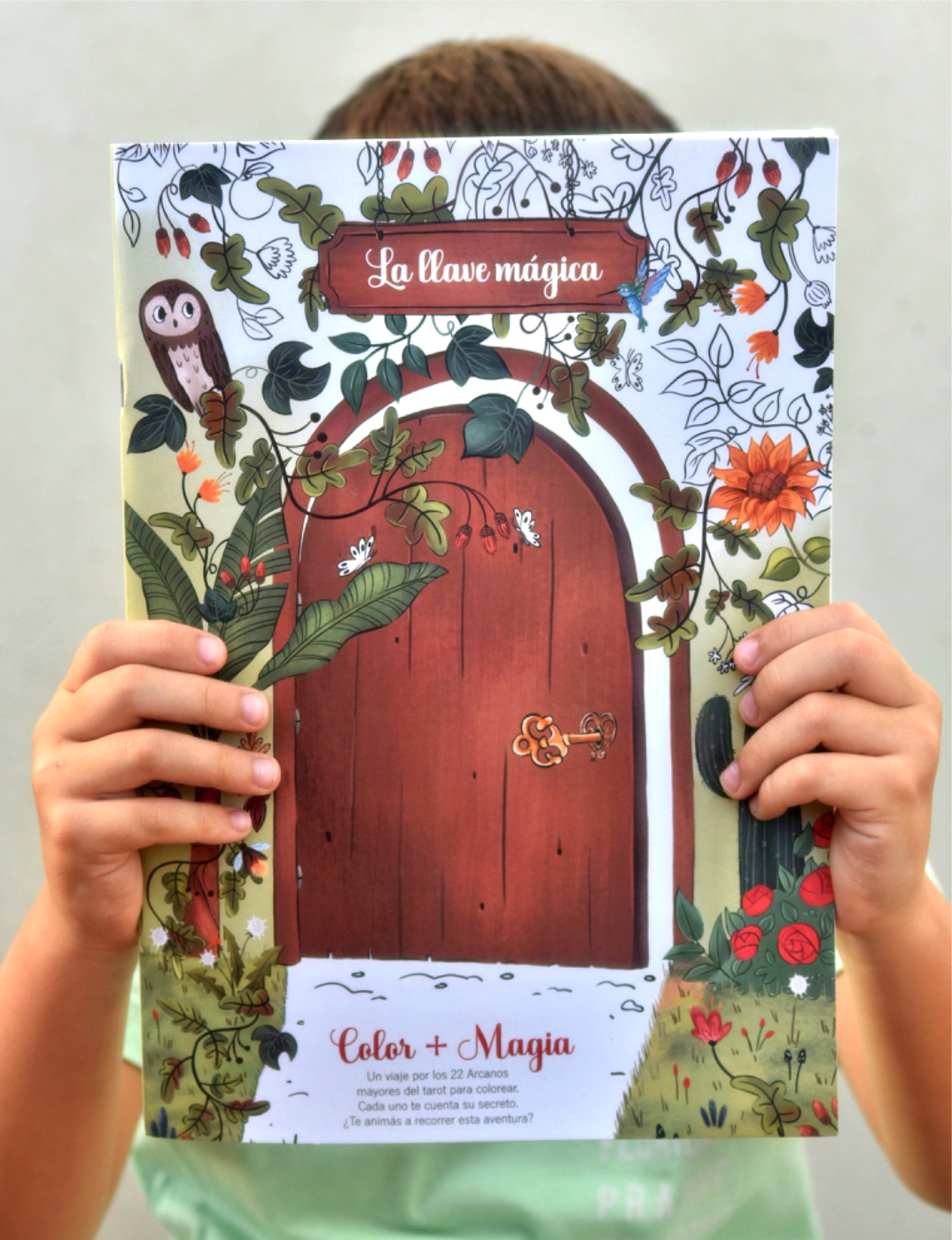 Libro para pintar de TAROT