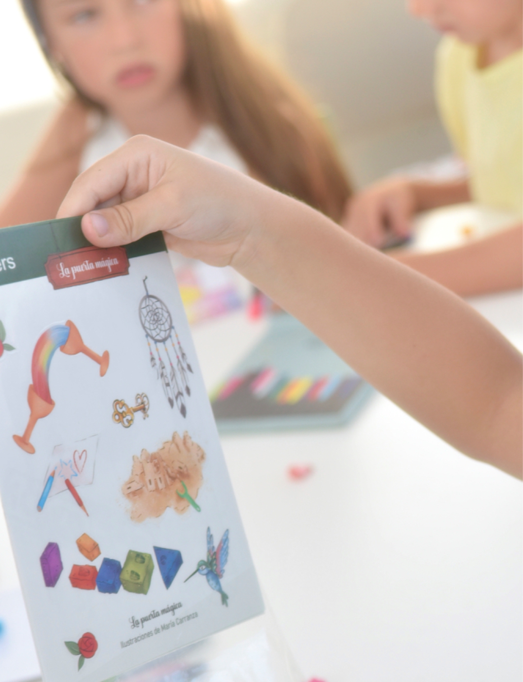 Set de 4 planchas de Stickers Mágicos - Imagen 3